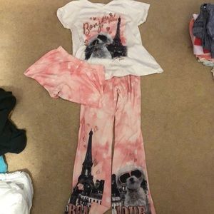 I am selling a justice pj set